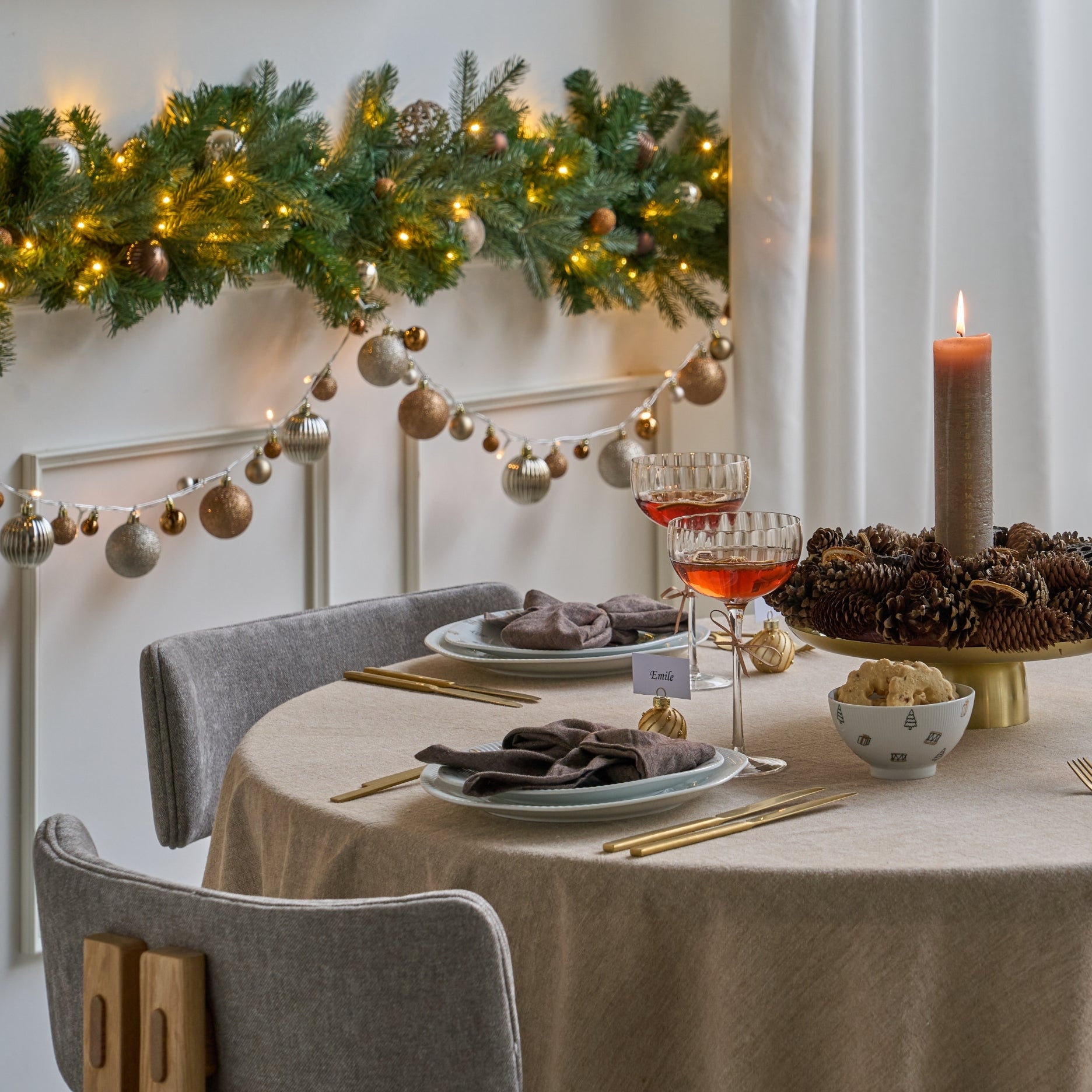 Honest dug melange rund